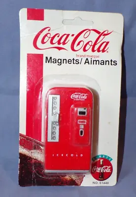 1995 Coca-Cola Vending Machine Refrigerator Magnet Miniature Dollhouse 3.25  • $8.99