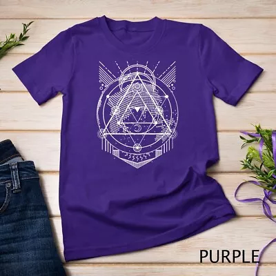 The Mighty Metatron Sacred Geometry Gift Designs T-Shirt Unisex T-shirt • $16.99