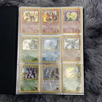 100% Complete Gym Challenge Set Pokemon Cards 132/132 WOTC 2000 Some 1st Edition • £620