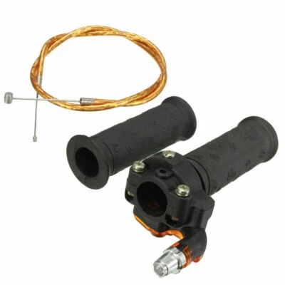 $9.54 • Buy Twist Throttle Accelerator Grip + Cable For 47cc 49cc Mini Pocket Dirt Bike Quad
