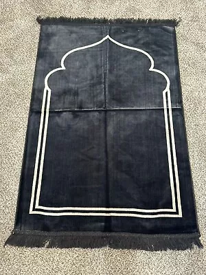 Good Quality Velvet  Islamic Muslim Velvet Janamaz Arch Islamic Prayer Rug • $19