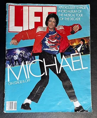 1984 Life Magazine Michael Jackson On Stage & Off Non-Subscription Issue ￼ • $18