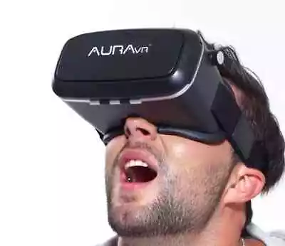 VR Headset Glasses With 42 Mm Adjustable Lenses | AuraVR Pro • $16.99