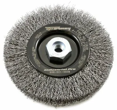 Forney 72838 Crimped Wire Wheel Brush 4-1/2  Diameter Gauge .012  • $21.99