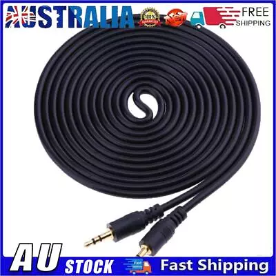 AUX Cable 3.5mm Stereo Audio Extension Male To Male Auxiliary Car Cord(3m) • $7.32