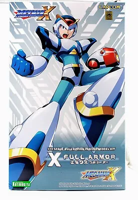 Kotobukiya Mega Man X 1/12 Scale Full Armor Capcom Model Kit Officially Licensed • $89