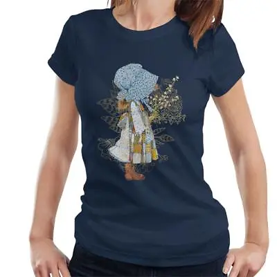 Holly Hobbie Hat And Flowers Women's T-Shirt • £17.95