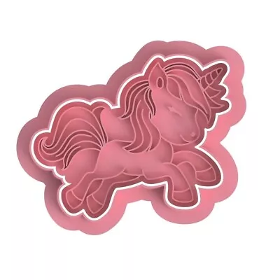 $7.50 • Buy Unicorn Cookie Cutter And Embosser
