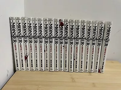 Monster Manga By Naoki Urasawa Volume 1-18 (END)set Japanese Comic Manga • $123.93