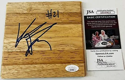 Karter Knox Signed 6x6 Parquet Floorboard Nba Basketball Overtime Elite Jsa Coa • $40.99