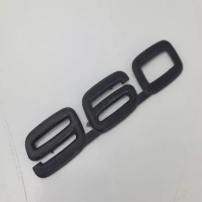 1996 Volvo 940 Series Rear Lid Trunk Emblem Nameplate Black OEM  940  ONLY • $9.99