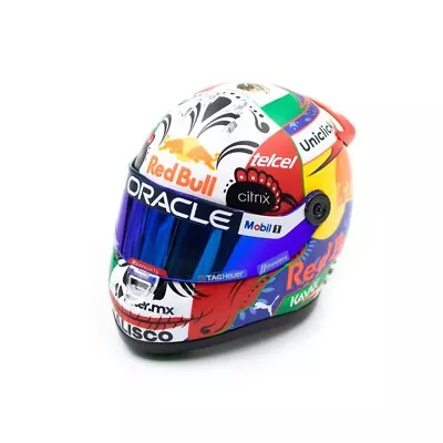 1/4 Mini Helmet Schuberth F1 Casco Red Bull Rb18 #11 Mexico Gp '22 4th S. Perez • $219