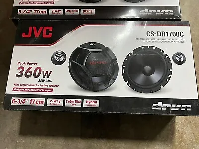 NEW JVC CS-DR1700C 6-3/4  Component Car Audio Speakers (PAIR) 6.75  • $69