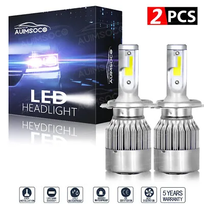 LED Headlights Bulbs H4 9003 For Honda CR-V CRV 2007-2014 Hi/Lo Beam White 6000K • $24.99