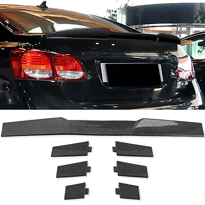 Car Rear Trunk Window Spoiler Wing Lip Trim For Volvo S40 S60 S80 V40 V50 • $69.05