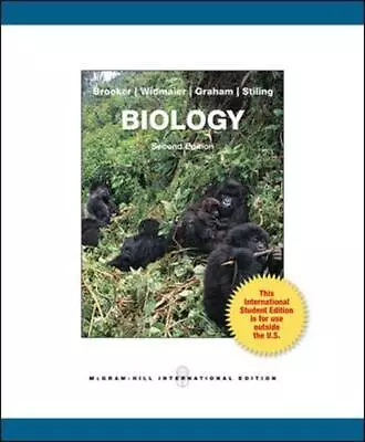 Biology By Robert J. Brooker Eric P. Widmaier Linda E. Graham • $40.31