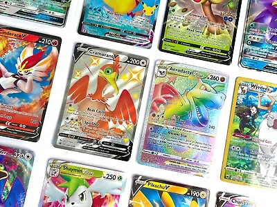 $13.99 • Buy 20 Pokemon Cards Includes Ultra Rare V VMAX VSTAR GX EX Gold Rainbow Or Full Art