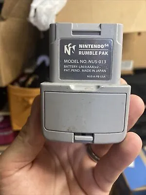 Nintendo 64 Rumble Pak - N64 Rumble Pack - Original OEM NUS-013 • $19.80