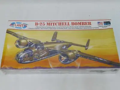 1/64 Atlantis Re Pop B-25 Mitchell WW2 US Bomber Plastic Model Kit NEW 216 • $23.75