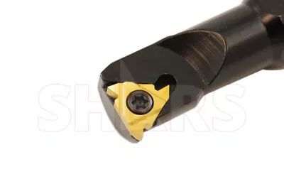 Shars 1/2 RH Internal Indexable Threading Boring Bar IR16 Insert Certificate P] • $37.95