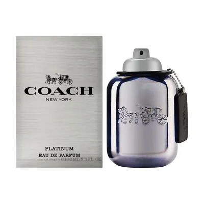 Coach Platinum By Coach For Men 3.4 Oz Eau De Parfum Spray Brand New • $38.90