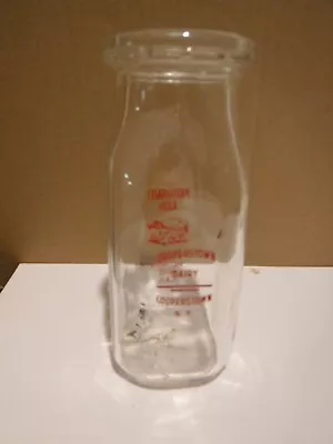 1/2 Pint Cooperstown Dairy Milk Bottle Cooperstown NY • $10