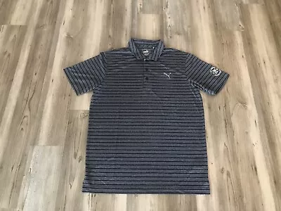 $36.98 • Buy Puma 2020 US Open Winged Foot Striped Golf Polo Navy Blue Men's Size M NWOT