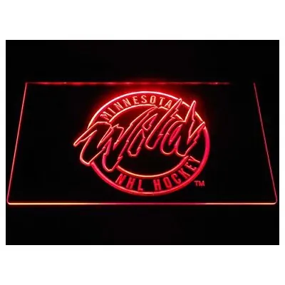 Minnesota Wild Hockey Team Display LED Neon Light Sign For Home Funs Room Gift • $23.99