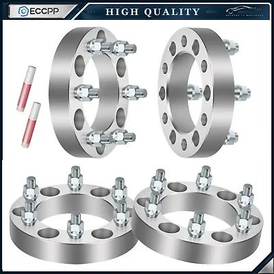 $72.95 • Buy 4 Pcs 1.25  6x5.5 Wheel Spacers 12x1.5 For Toyota Tacoma Pickup 4Runner 6 Lug