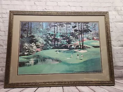 MARK KING “Augusta #11” Martin Lawrence Limited Edition 1989 Lithograph 27 X 36” • $225