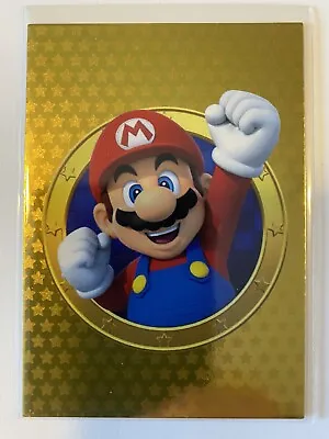 Panini Super Mario Trading Card Collection - Golden Card Mario #145 - GOLD • $20