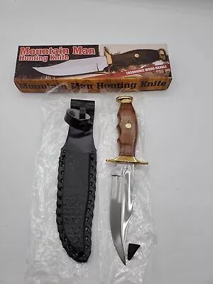 Mountain Man Hunting Knife NIB With Sheath  • $10.79