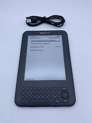 Amazon Kindle Reader Keyboard Wi-Fi 6  4GB D00901 3rd Generation New Battery • $59.95