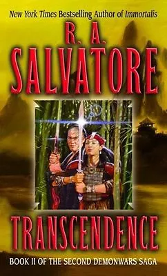 Salvatore R.A. : Transcendence: Book Two Of The Second De Fast And FREE P & P • £12.74