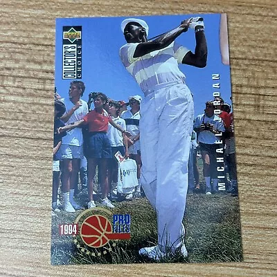 1994-95 Upper Deck Collector's Choice Michael Jordan #204 Golf Chicago Bulls HOF • $1.99