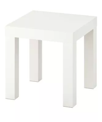 IKEA LACK Small Side Table Bedroom Hallway Tea Coffee Drink Home Office 35x35cm • £14.99