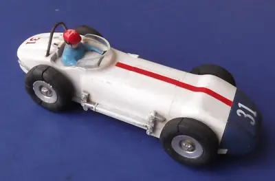 Vintage Marx 1/32 Scale #31 Slot Car - White Open Wheel Race Car • $24.99