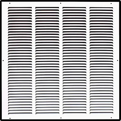 Steel Return Air Grille HVAC Duct Cover Grill White - Many Size Options • $58.99