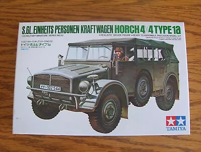 Tamiya 1/35 Scale German Horch 4x4 Type 1a Truck Model Kit. [untouched] • £13.99