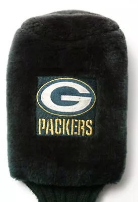 Green Bay Packers Plush Golf Driver Head Cover Green With Yellow Lettering • $10.29