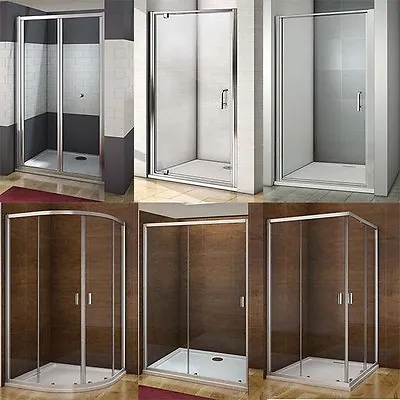 Quadrant/Sliding/Corner Entry/Bifold/Pivot Shower Enclosure Glass Door Cubicle V • £117