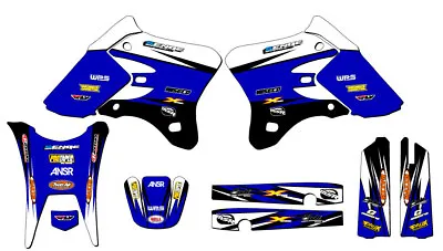 2003-2004 WR 450 F VELOCITY Blue Senge Graphics Kit Compatible With Yamaha • $134.99