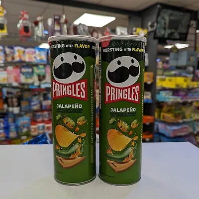 £14.99 • Buy Pringles Jalapeno 5.5oz (158g) X 2 Tubs USA Import