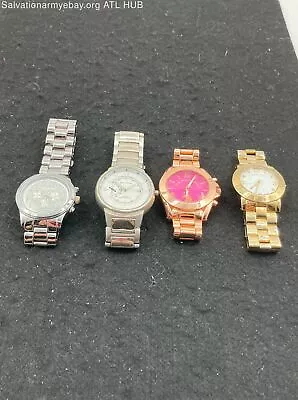 Women's 4 Assorted Watches - Michael Kors Marc Jacob & U.s. Polo & Paul Jardin • $9.99