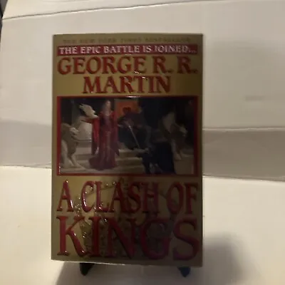 A Clash Of Kings By George R. R. Martin (Bantam Paperback 1999) 1st PRINTING! • $58.50