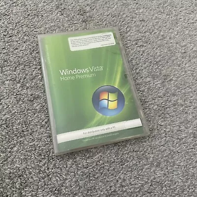 Microsoft Windows Vista Home Premium OEM Disc 32bit DVD With Product Key • $24.99