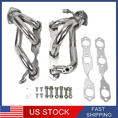 Exhaust Headers Manifold For 1996-2001 Chevy S10 Blazer Sonoma 4.3L V6 4WD • $129.99