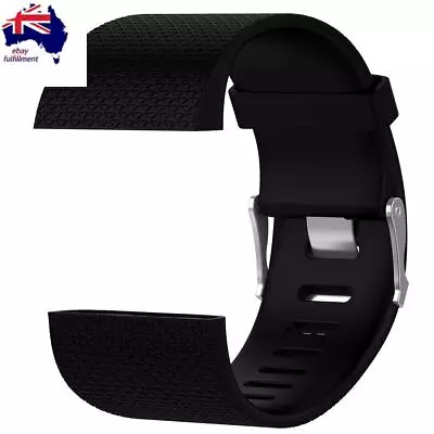 Silicone Watch Band Strap Bracelet Wristband Tool Kit For Fitbit Surge Watch • $11.95