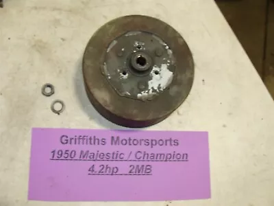 1950 MAJESTIC 2J 4.2hp Outboard Motor Champion Blue Ribbon Flywheel • $34