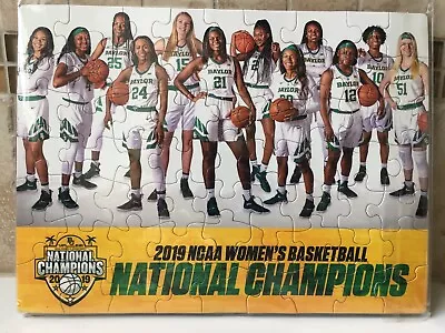 2019 BAYLOR Lady Bears Women’s FINAL FOUR NCAA TEAM CHAMPIONSHIP Puzzle NEW • $16.99